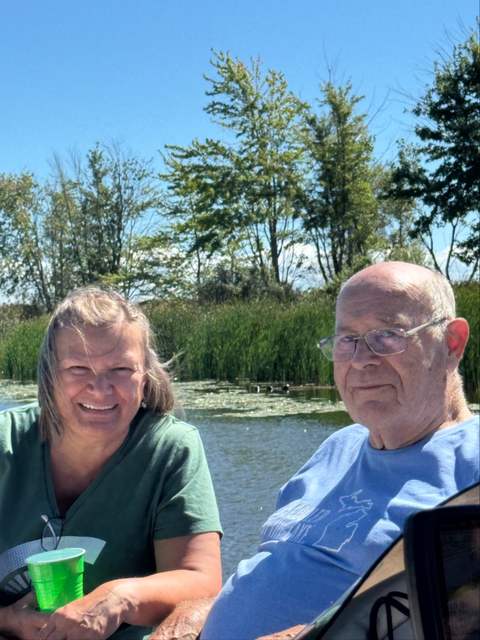 Dad and Kim