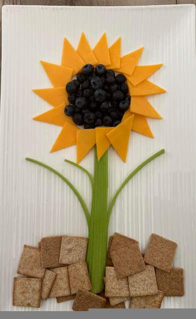 Sunflower appetizer