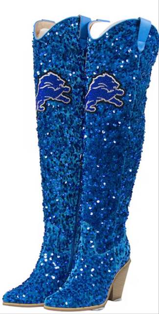 Detroit Lions Cowboy boots
