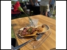 Bison Tongue and meat with Pecan Bacon Pie