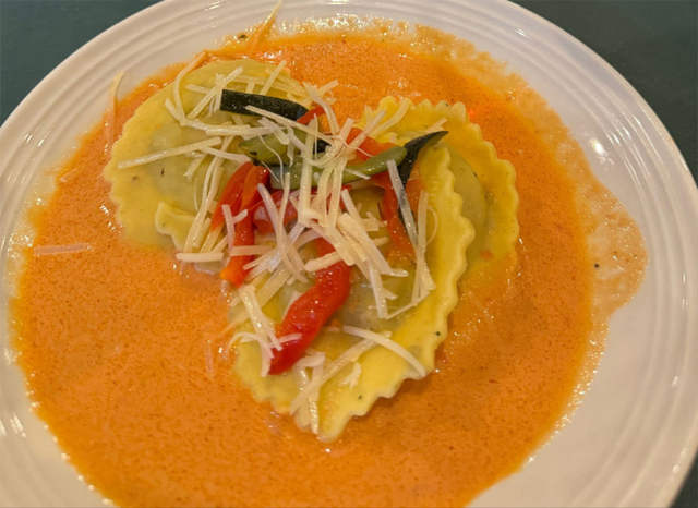 Grilled Vegetable Ravioli